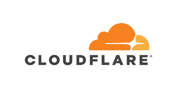 The Cloudflare logo.