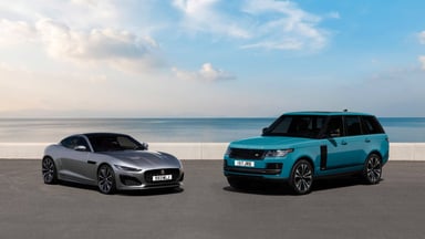 Jaguar and Land Rover cars.
