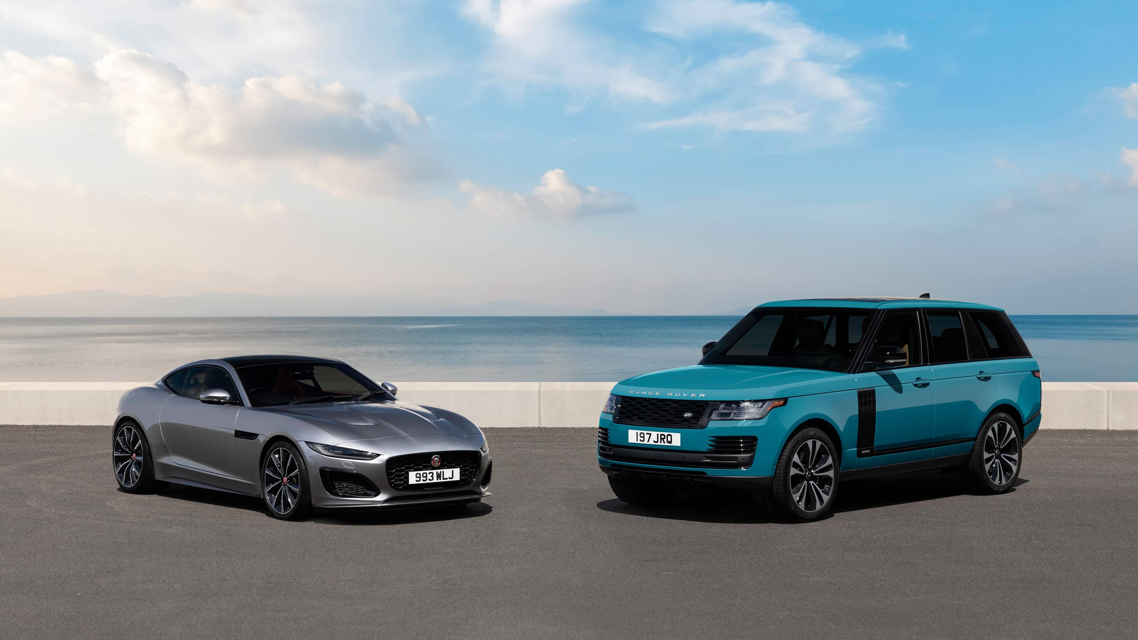 Jaguar and Land Rover cars.
