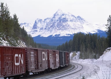 CNI train near Fitzwilliam BC source CNI