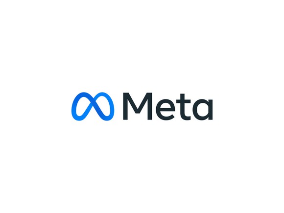 Meta Logo that resembles an infinity sign.