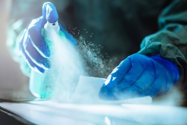 Disinfecting Surface