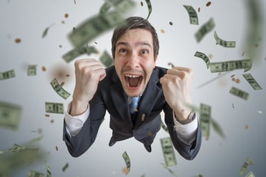 Money falling2