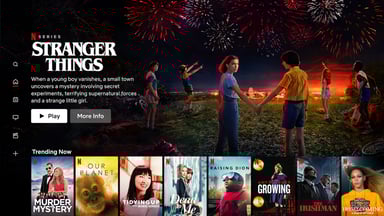 Netflix US TV interface