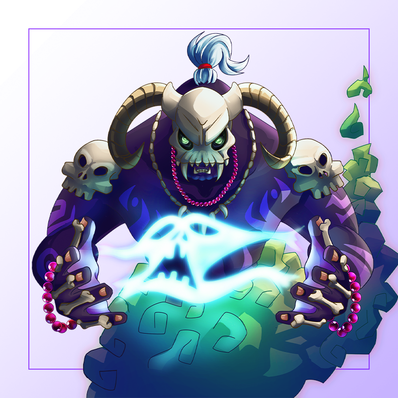 animated image of Splinterlands monster