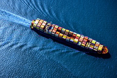 Container Ship Ocean