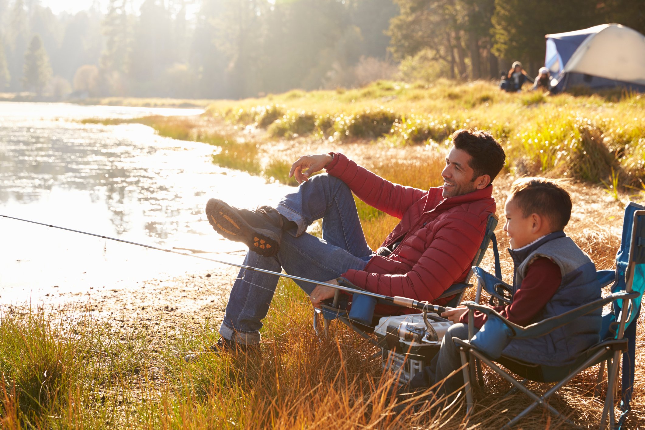 Camping and Fishing