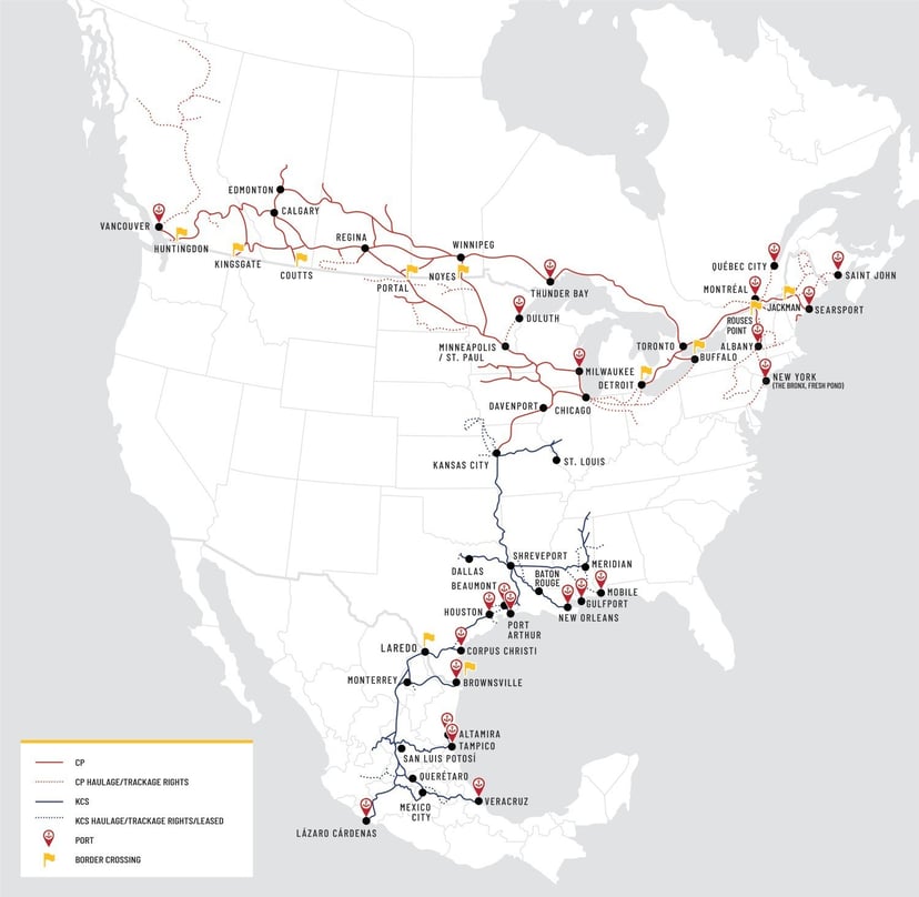 Canadian Pacific's Megadeal for Kansas City Southern Is Done... Sorta ...
