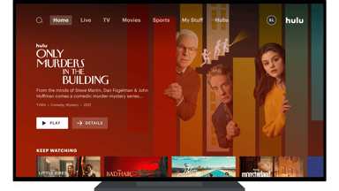 Hulu-Homepage TV