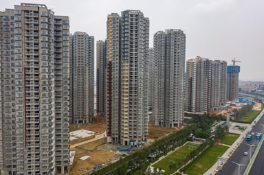 China real estate buildings