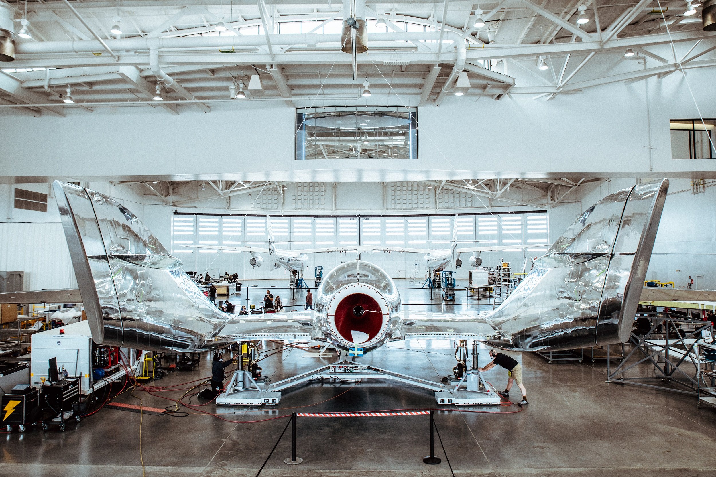 Virgin Galactic's pre-flight operations center.