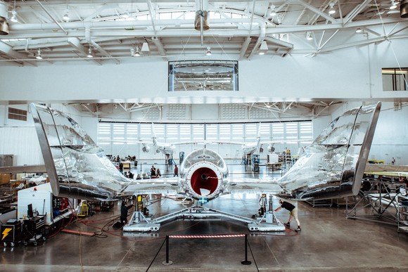Virgin Galactic's pre-flight operations center.