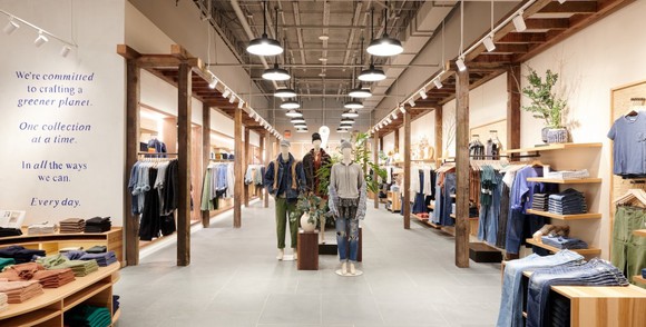 An AE77 store in Pennsylvania. 