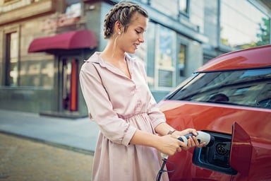 Electric vehicles - GettyImages-1143388723