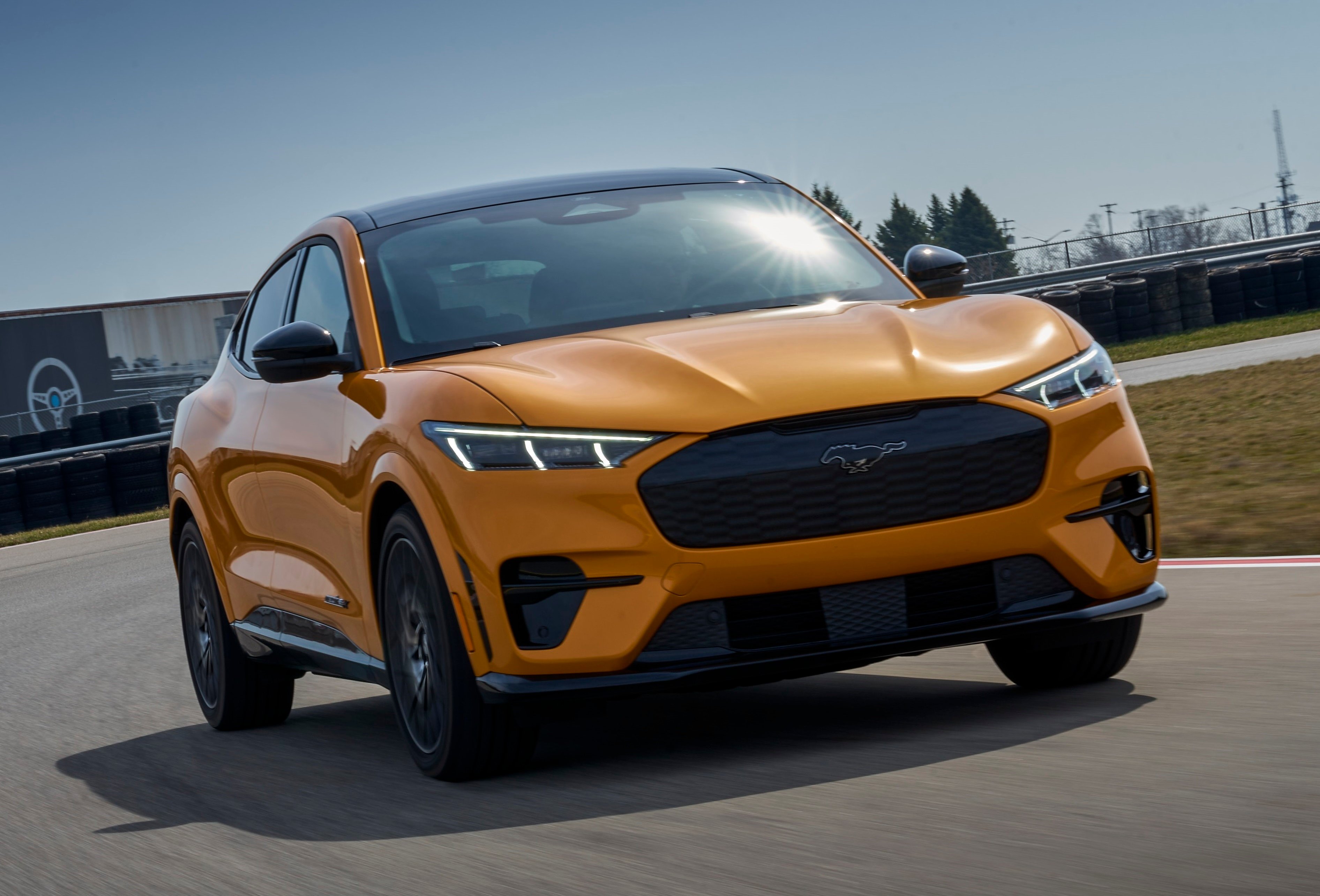 Ford's 2021 Mustang-Mach-E-GT. 