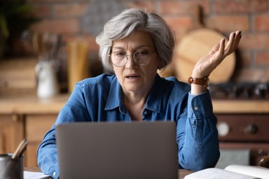 Confused woman