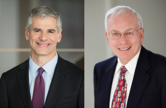 Michael Mauboussin, left, and Al Rappaport are the authors of the book "Expectations Investing"