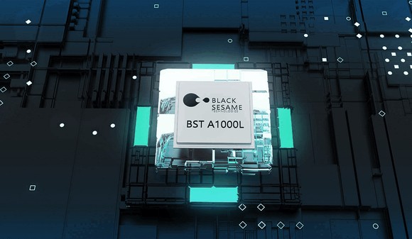 Black Sesame's HuaShan system-on-a-chip, designed for autonomous-vehicle processing. 