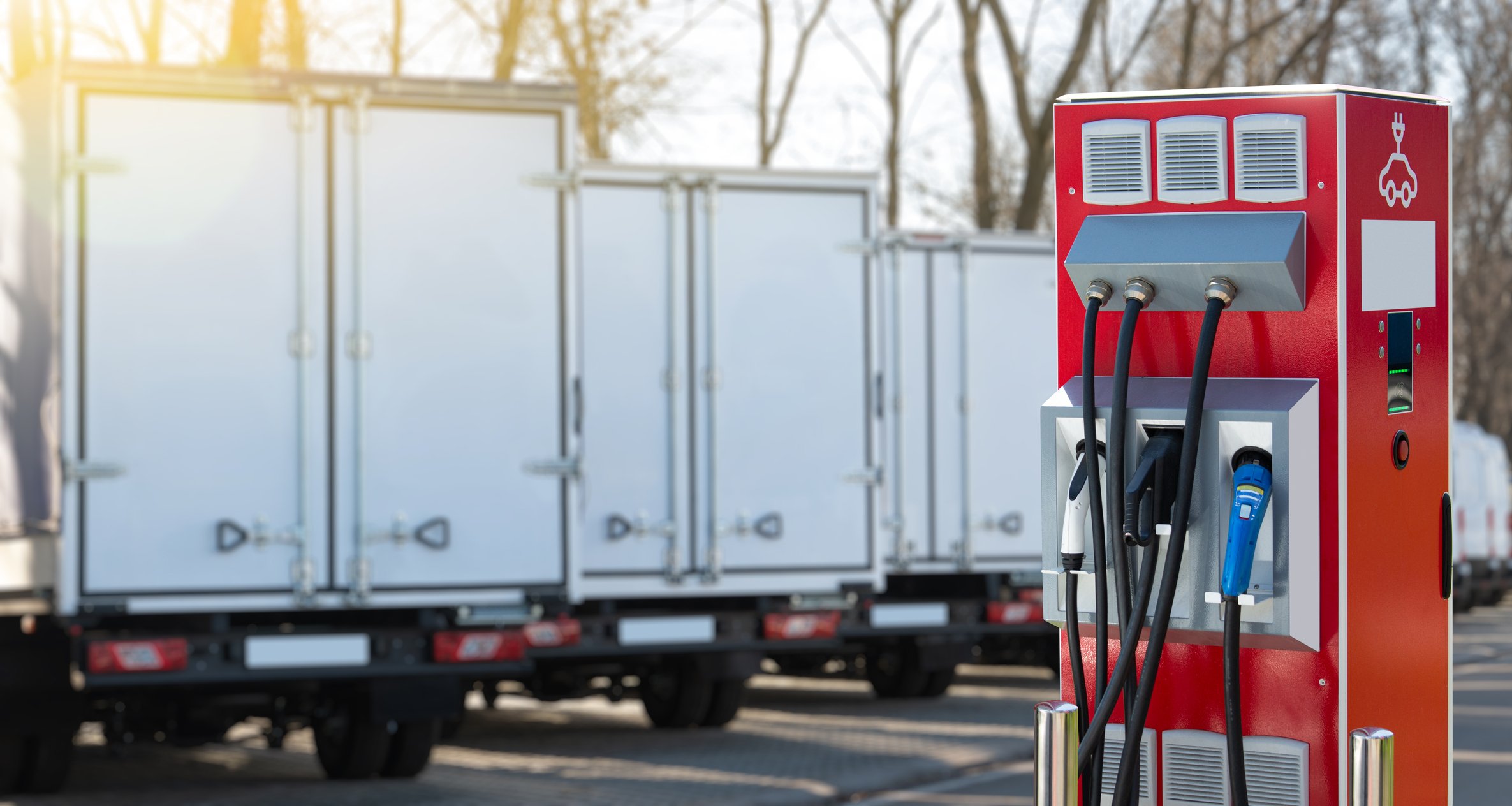 EV charger trucks