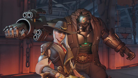 A screenshot from Blizzard's Overwatch.