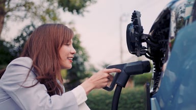 Electric vehicles - GettyImages-1334817424