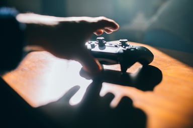 Reaching for controller