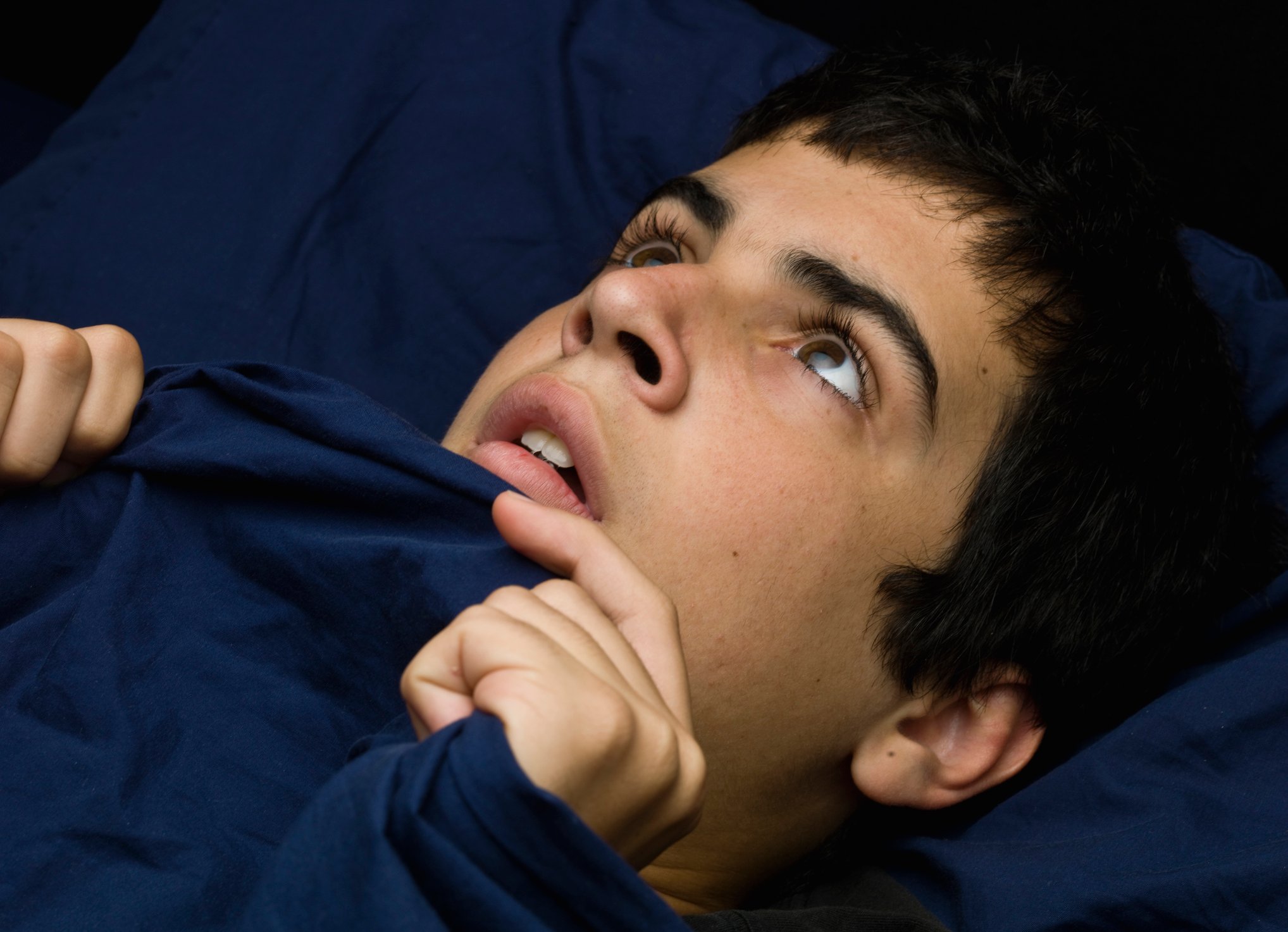 Losing sleep in bed