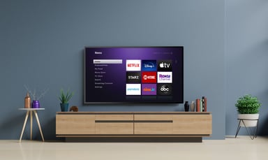Roku homescreen