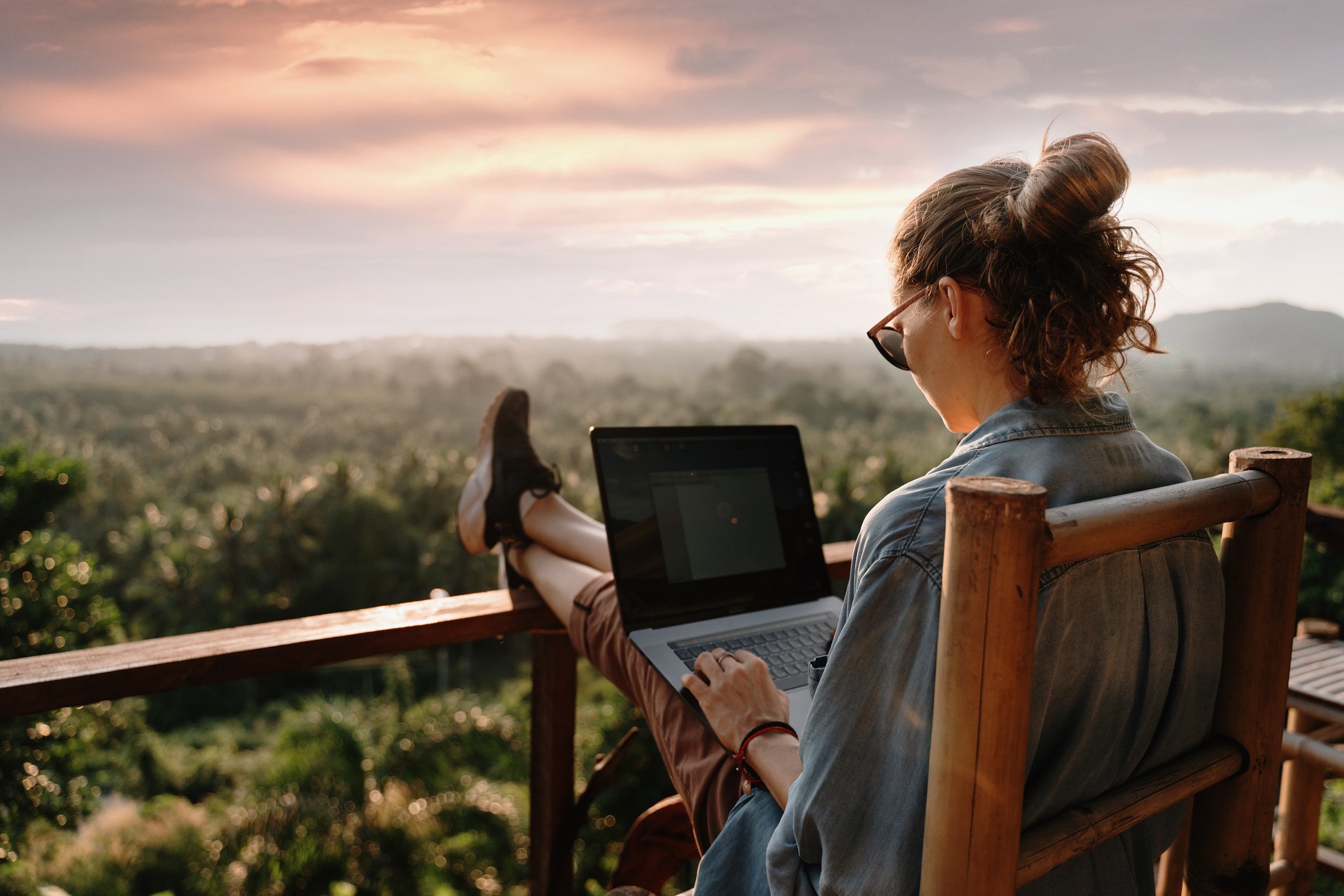 working-outdoors