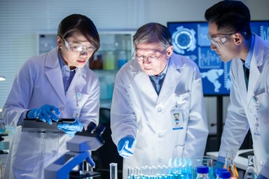 Scientists, Asian
