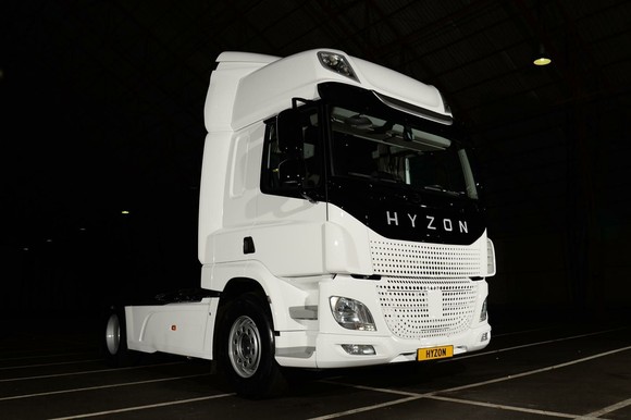 Hyzon truck. 