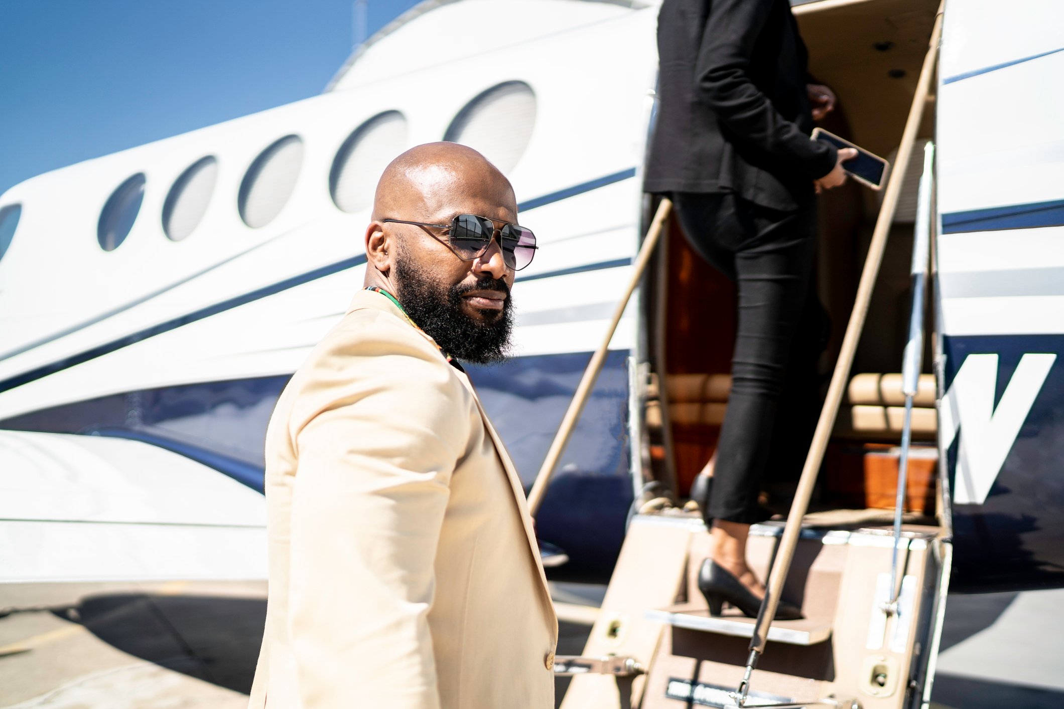 Man-boarding-jet