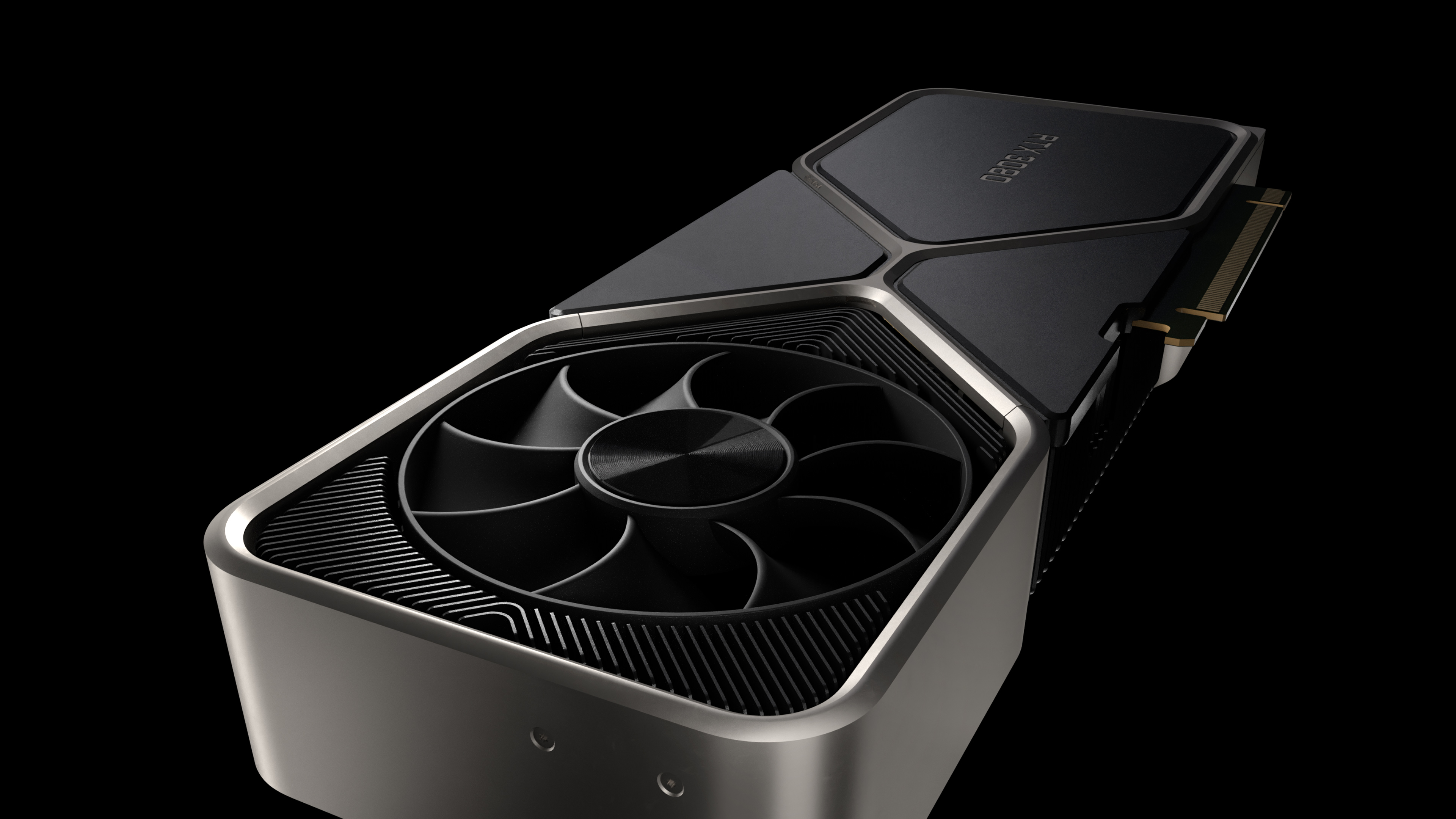 Nvidia RTX 3080 graphics processing unit.