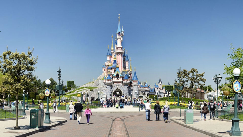 The Magic Kingdom at Disney World.