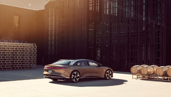 Lucid Air exterior. 