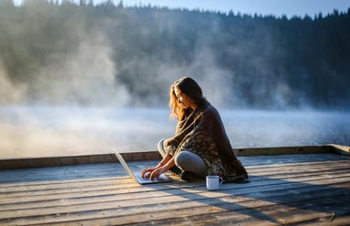woman-works-dock
