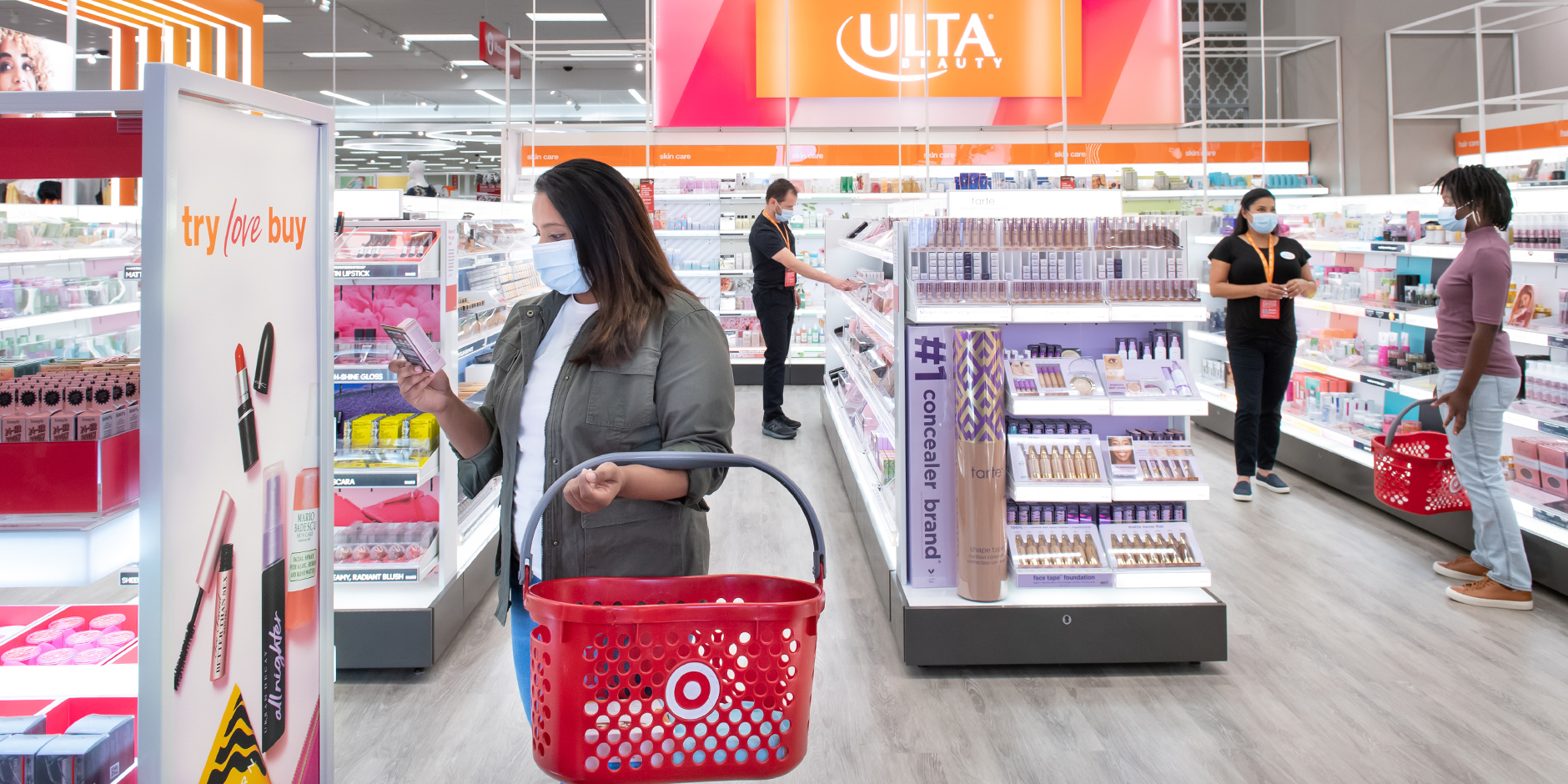 Ulta Beauty store-in-store at Target.
