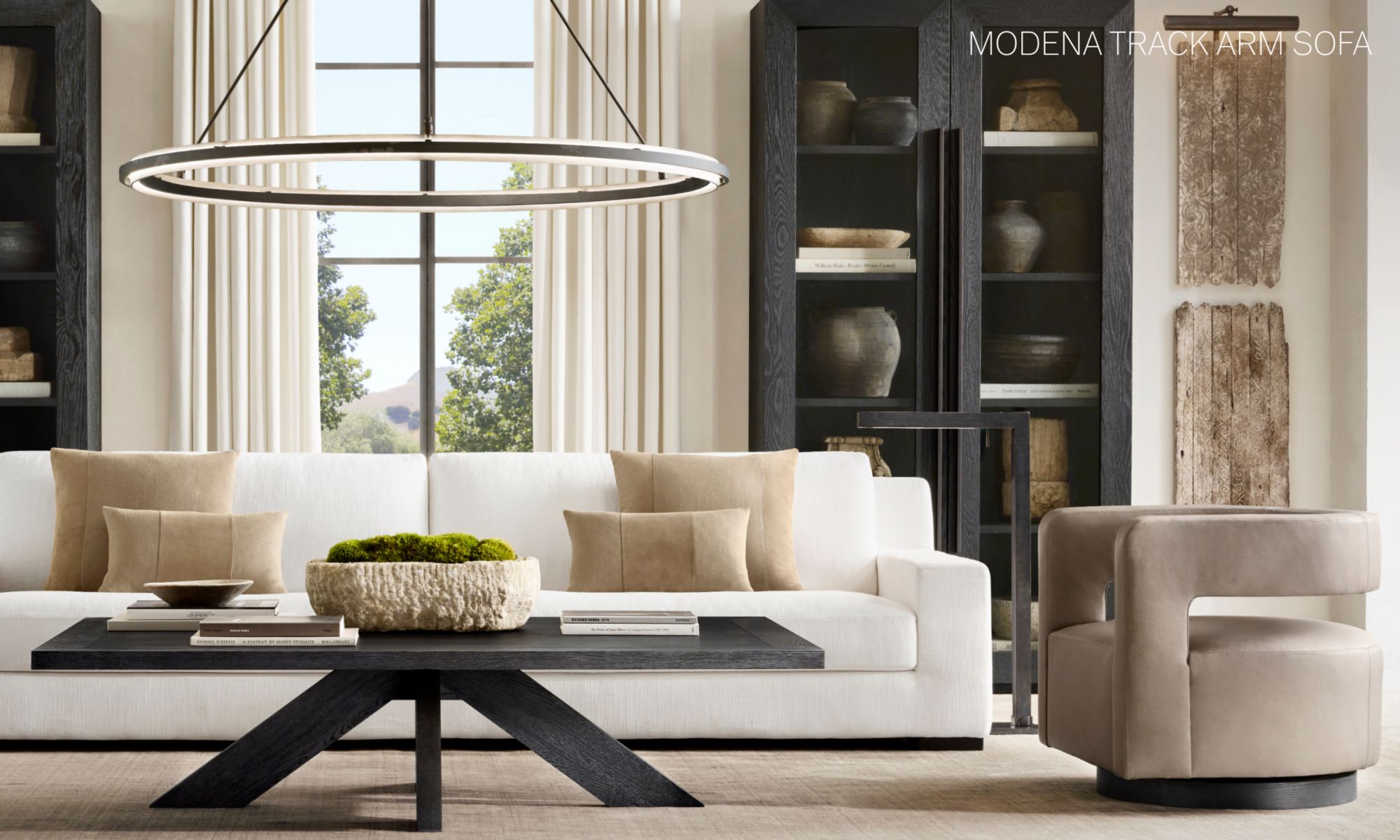 An RH living room