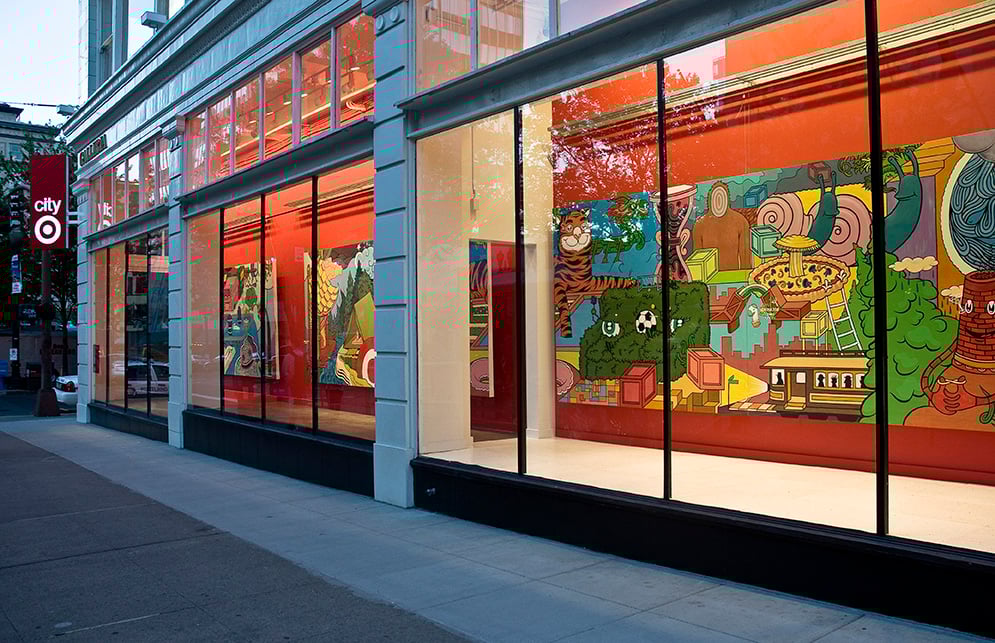 The exterior of a Target store.