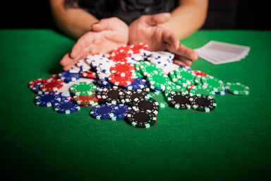 slide 2 - poker going all in casino - source getty