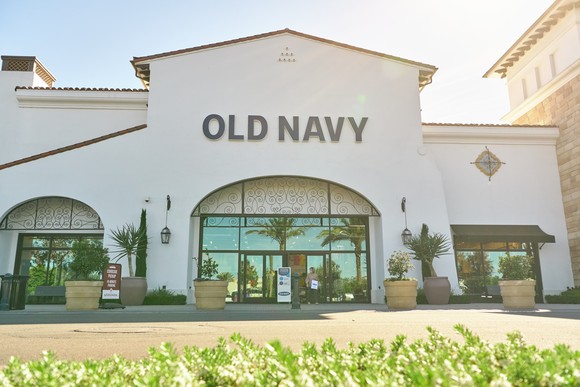The exterior of an Old Navy store.