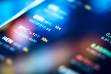 crypto prices on phone