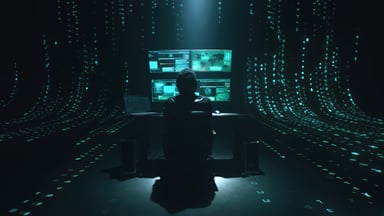 cyber-hacker