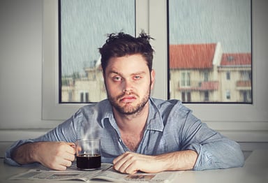 grumpy man just woke up bear market stocks down