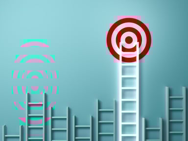 target bullseye and ladders _ Image Source_ Getty