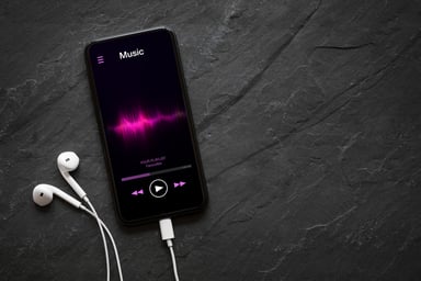 Music Played on a Smartphone