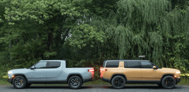 Rivian R1T pickup and R1S SUV