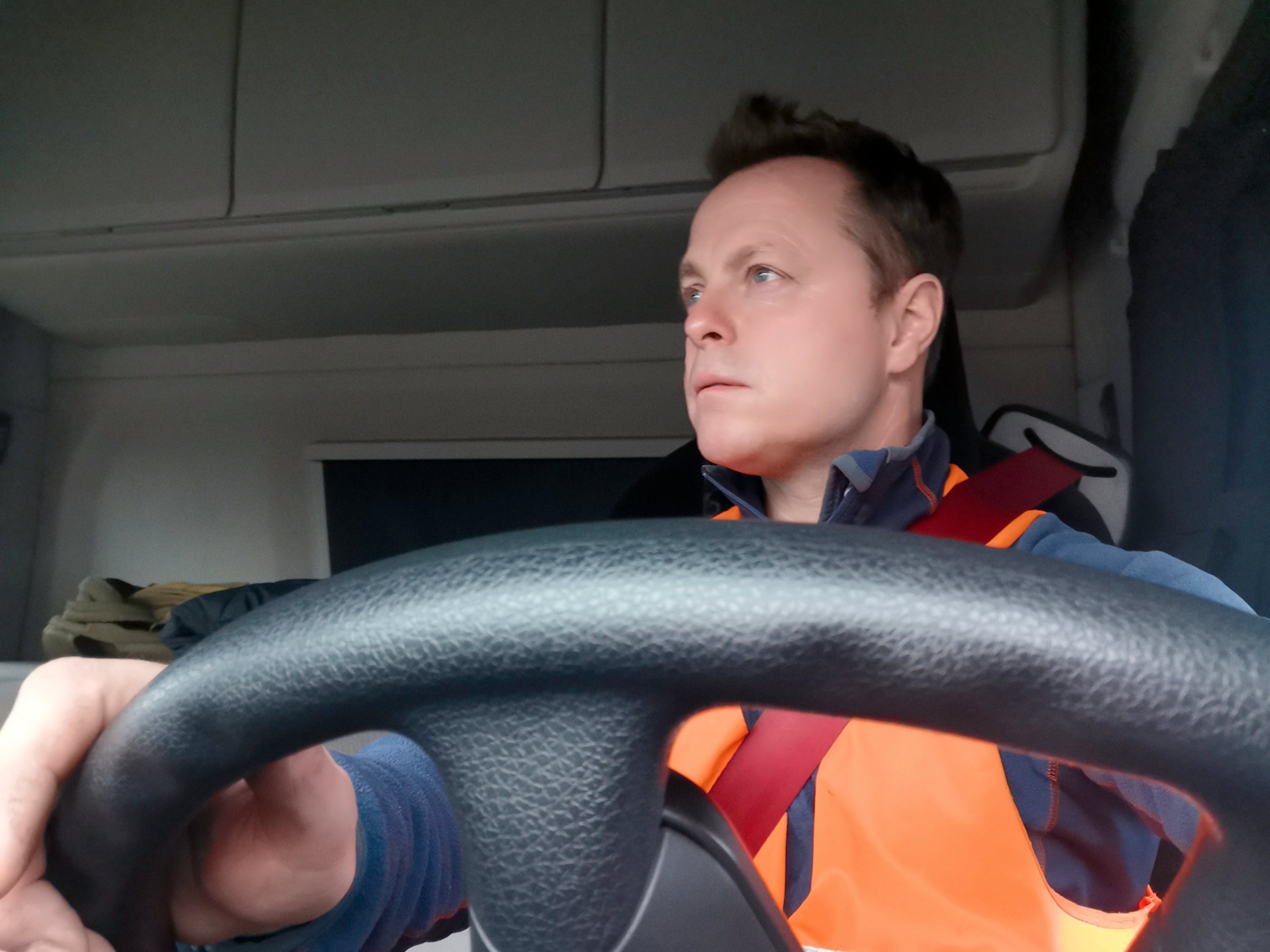 truck driver transportation Amazon delivery