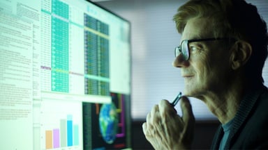 analyst stock chart data getty