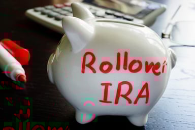 GettyImages rollover IRA piggy bank